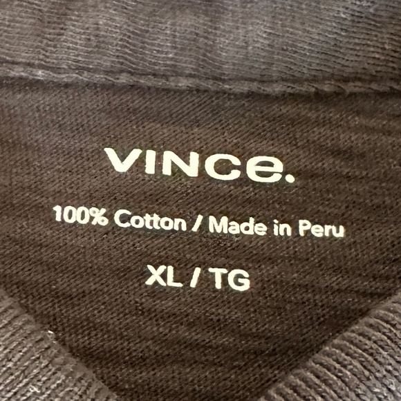 BLACK VINCE 100% Cotton Slub Jersey Polo (3 PACK)! Size XL - Picture 5 of 9